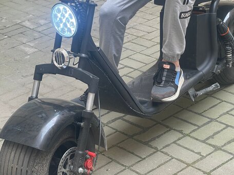 2022 Kugoo Kirin C2 Pro, чёрный, 85000 рублей, вид 3