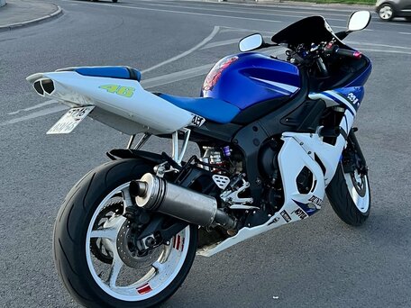 2003 Yamaha YZF-R6, белый, 450000 рублей, вид 5