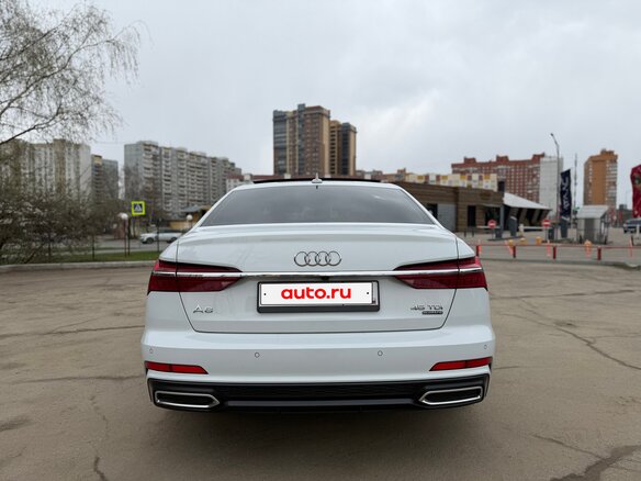 2020 Audi A6 45 TDI V (C8), белый, 5250000 рублей - вид 9