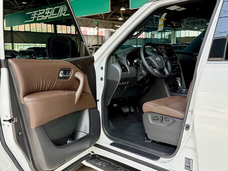 2023 Nissan Patrol VI (Y62) Рестайлинг 2, белый, 19875452 рублей, вид 5