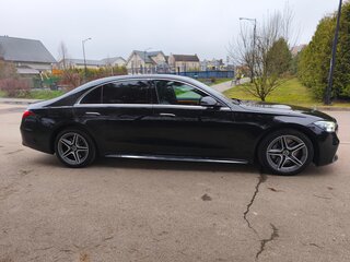 2021 Mercedes-Benz S-Класс 450 Long 4MATIC VII (W223), чёрный, 7300000 рублей, вид 3