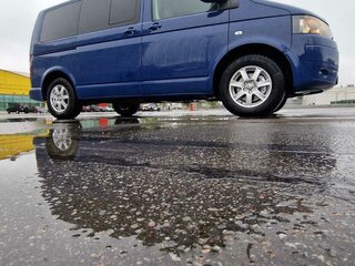 2010 Volkswagen Transporter T5 Рестайлинг, синий, 1350000 рублей, вид 5