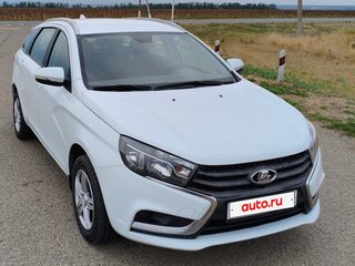 2018 Lada (ВАЗ) Vesta SW I, белый, 1100000 рублей, вид 2