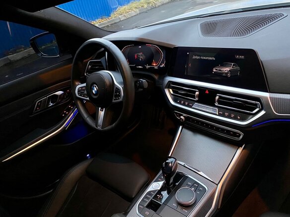 2019 BMW 3 серии 320d VII (G2x), белый - вид 18
