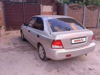 2000 Hyundai Accent II, серебристый, 155000 рублей, вид 3