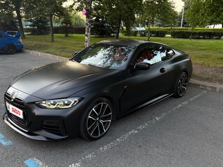 2021 BMW 4 серии M440i xDrive G22, G23, G26, чёрный, 7000000 рублей, вид 2
