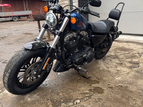 2021 Harley-Davidson Forty-Eight, синий, 1400000 рублей, вид 2