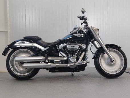 2020 Harley-Davidson Fat Boy, чёрный, 1929000 рублей, вид 1