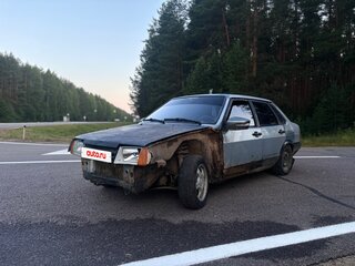 2001 Lada (ВАЗ) 21099, серебристый, 45000 рублей, вид 1