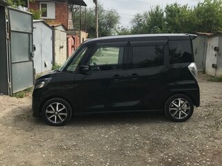 2018 Nissan Dayz Roox I Рестайлинг, чёрный, 955000 рублей, вид 1