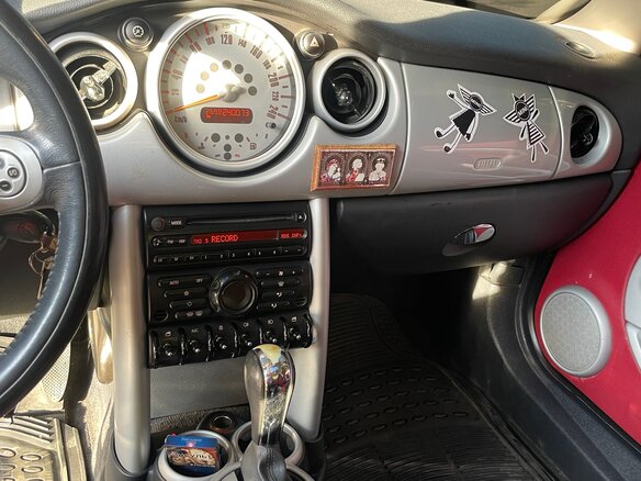 2004 Mini Hatch Cooper I (R50), красный, 499000 рублей - вид 5