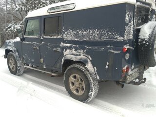 2010 Land Rover Defender 110 I Рестайлинг, синий, 1300000 рублей, вид 3