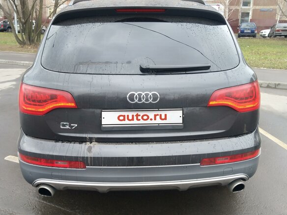 2012 Audi Q7 I (4L) Рестайлинг, чёрный, 2100000 рублей - вид 3