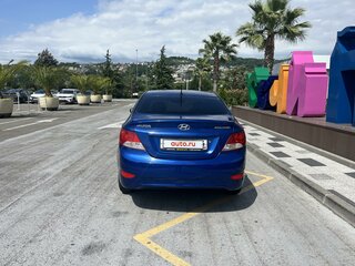 2011 Hyundai Solaris I, синий, 665000 рублей, вид 3