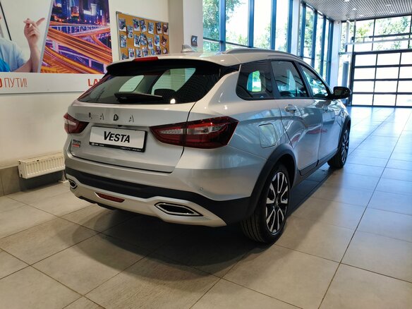 2026 Lada (ВАЗ) Vesta SW Cross I Рестайлинг (NG), серебристый, 2118000 рублей - вид 6