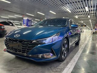 2021 Hyundai Elantra VII (CN7), синий, 2000000 рублей, вид 1