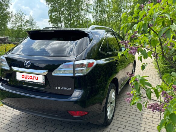 2011 Lexus RX 450h III, чёрный - вид 5