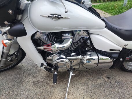2007 Suzuki Boulevard M109R, белый, 690000 рублей, вид 5