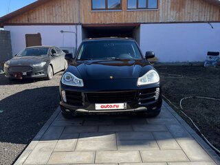 2005 Porsche Cayenne Turbo I (955), чёрный, 1500000 рублей, вид 1