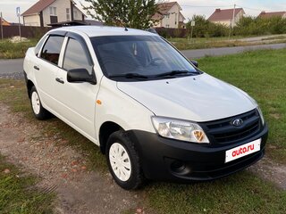 2014 Lada (ВАЗ) Granta I, белый, 450000 рублей, вид 5
