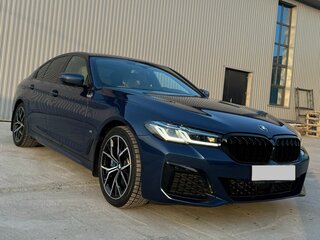 2020 BMW 5 серии 530d xDrive VII (G30/G31/G38) Рестайлинг, синий, 6900000 рублей, вид 1