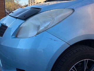 2005 Toyota Vitz II (XP90), голубой, 415000 рублей, вид 5