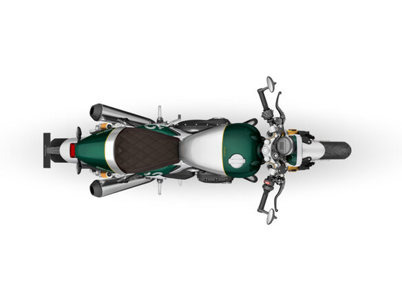 2026 Triumph Speed Twin, зелёный, 2500000 рублей - вид 8