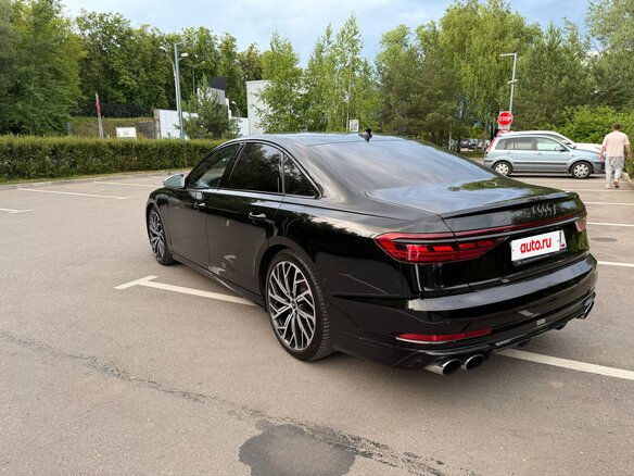 2023 Audi S8 IV (D5) Рестайлинг, чёрный - вид 10