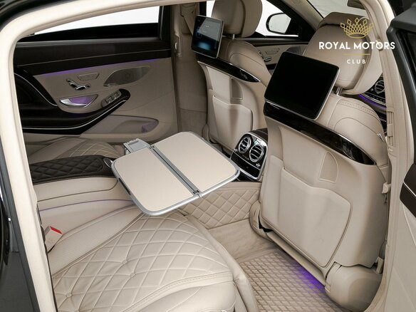 2018 Mercedes-Benz Maybach S-Класс S650 Guard I (X222) Рестайлинг, чёрный - вид 19