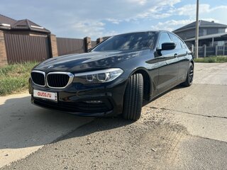 2018 BMW 5 серии 520d VII (G30/G31/G38), чёрный, 3250000 рублей, вид 3