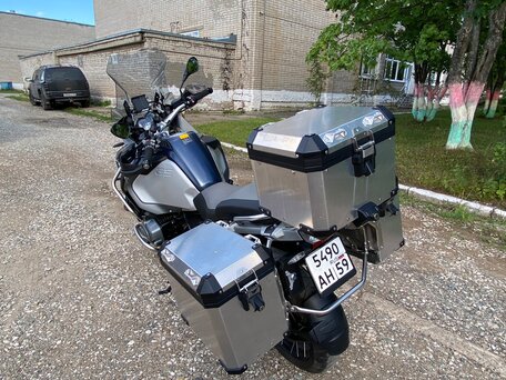 2016 BMW R 1200 GS Adventure, синий, 1500000 рублей, вид 4