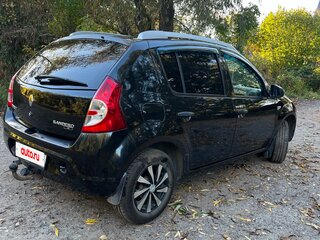 2014 Renault Sandero I, чёрный, 610000 рублей, вид 3