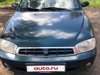 2002 Kia Sephia II Рестайлинг, зелёный, 35000 рублей, вид 1