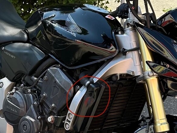 2007 Honda CB 600F Hornet, чёрный, 500000 рублей - вид 5