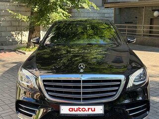 2020 Mercedes-Benz S-Класс 450 Long VI (W222, C217) Рестайлинг, чёрный, 6400000 рублей, вид 3