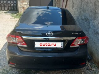 2008 Toyota Corolla X (E140, E150), чёрный, 900000 рублей, вид 2