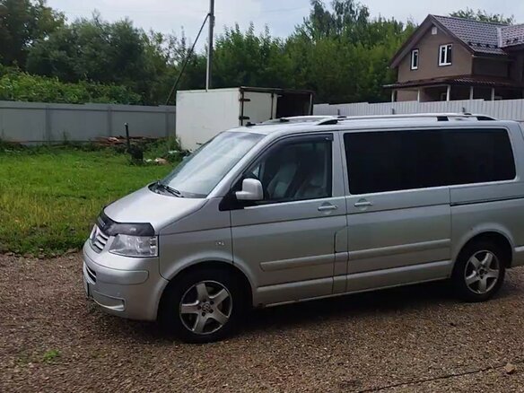 2007 Volkswagen Multivan T5, серебристый, 1700000 рублей - вид 13