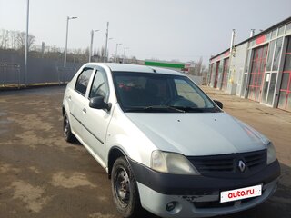 2007 Renault Logan I, серый, 205000 рублей, вид 4