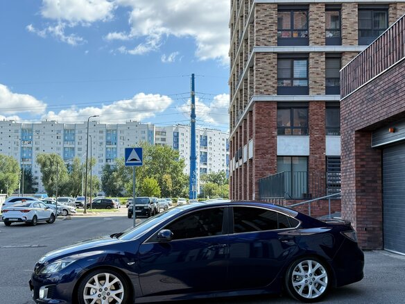 2008 Mazda 6 II (GH), синий, 875000 рублей - вид 12