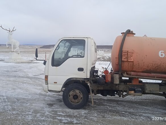 1997 Isuzu Elf (N-series), белый, 1600000 рублей - вид 1
