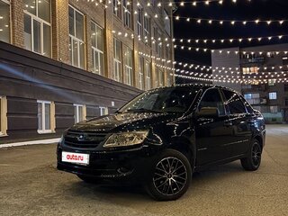 2013 Lada (ВАЗ) Granta I, синий, 390000 рублей, вид 2