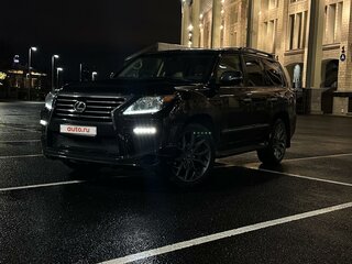 2014 Lexus LX 570 III Рестайлинг, чёрный, 5500000 рублей, вид 2