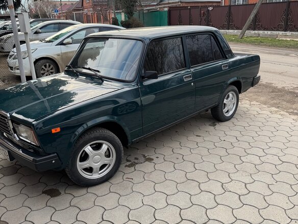 2005 Lada (ВАЗ) 2107, зелёный, 280000 рублей - вид 1