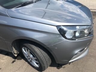 2017 Lada (ВАЗ) Vesta I, серый, 785000 рублей, вид 2