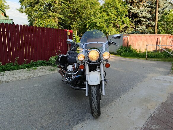 2001 Yamaha XVS650 Drag Star, белый, 666000 рублей - вид 8
