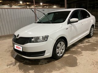 2019 Skoda Rapid I Рестайлинг, белый, 1200000 рублей, вид 1