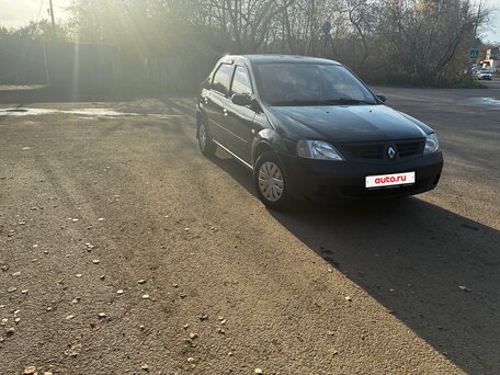 2009 Renault Logan I, серый, 229000 рублей, вид 3