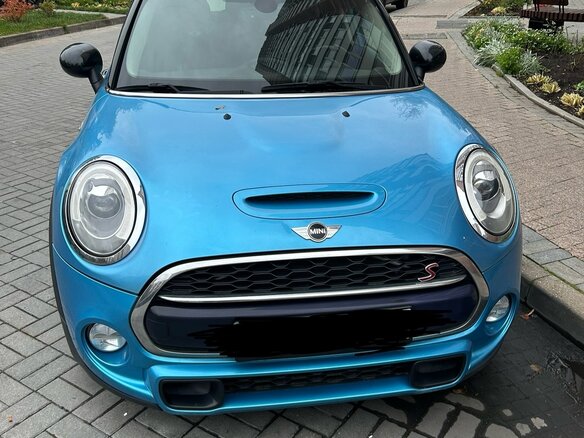 2014 Mini Hatch Cooper S III (F55/F56), голубой, 2200000 рублей