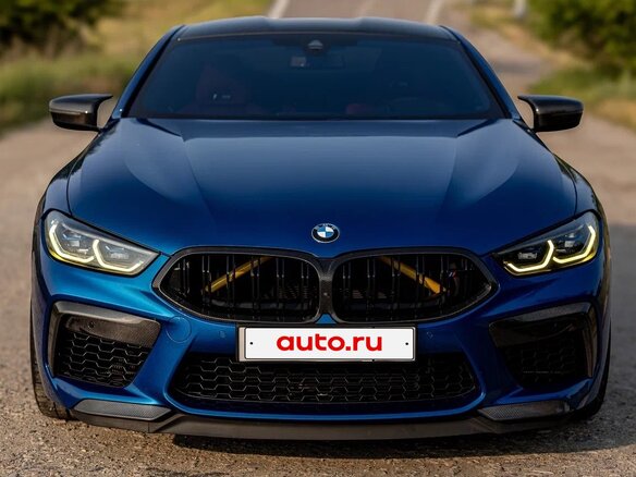 2020 BMW M8 Competition I (F91/F92/F93), синий
