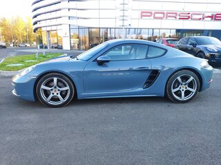 2018 Porsche Cayman III 718 (982), синий, 5500000 рублей, вид 5